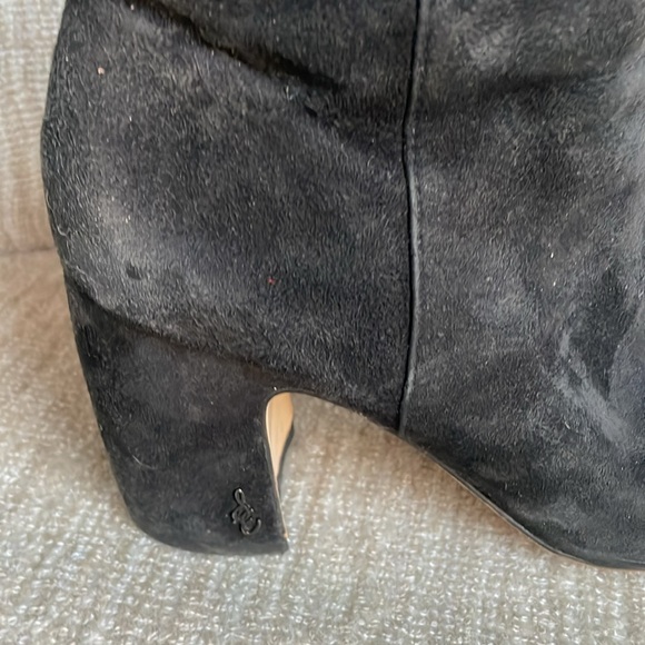 Sam Edelman black suede bootie size 7 - Picture 3 of 7